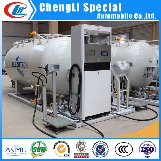 2.5metric Tons LPG Gas Filling Station Mobile LPG Filling Plant for Africa 