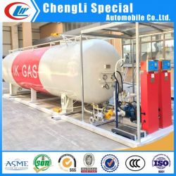 6metric Ton LPG Automatic Gas Filling Station Mobile LPG Filling Plant for Nigerian Market