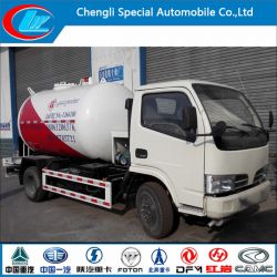 5000liter Bobtail 4*2 Mobile Small Cooking Gas Dispenser Truck