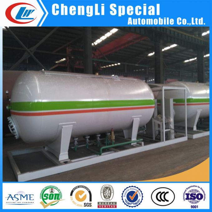 4metric Tons 8cbm LPG Gas Filling Station Mobile LPG Filling Plant for Africa 