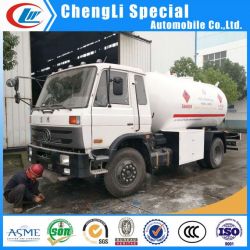 Dongfeng 170HP 4X2 Q345r 10000liters 5tons LPG Dispenser Truck