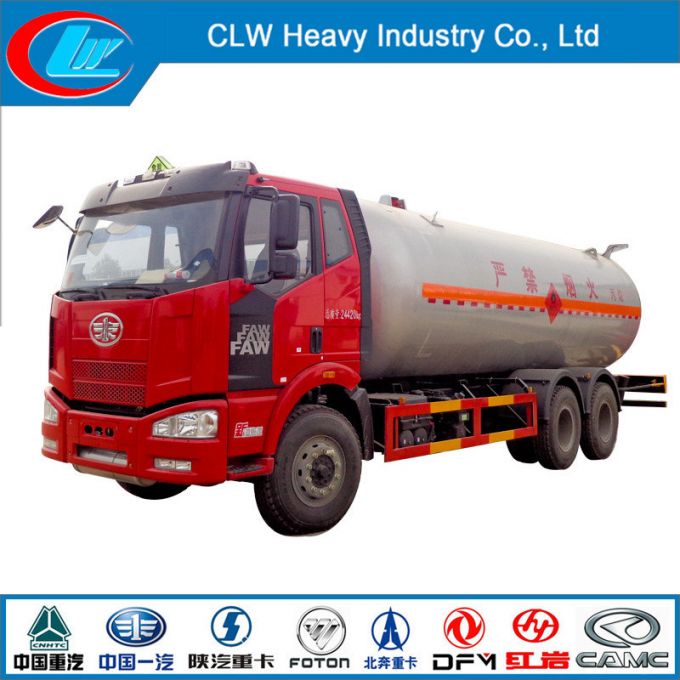 Faw 6X4 LPG Storage Tank Truck for Sale with Chinese Manufacturers 