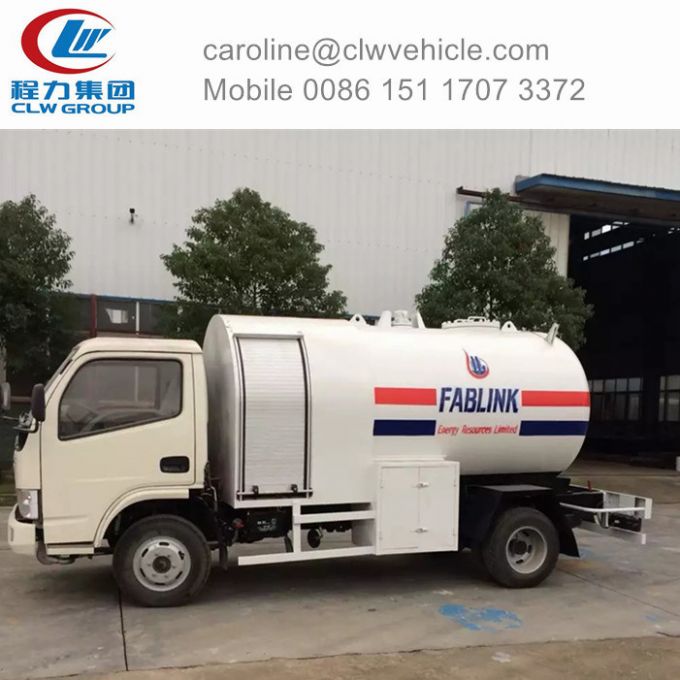 5ton 10cbm LPG Tank Refilling Truck for Propan Cooking Gas 