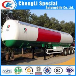 56m3 Factory Sales LPG Gas Tank 3 Axle LPG Tank Semi Trailer