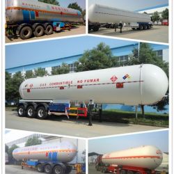 59.7 Cbm 3 Axles LPG Tank Trailer for Sale