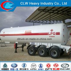 Heavy Duty Chinese 3 Axles LPG Trailer Rode Truck