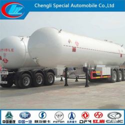 Tri-Axle LPG Tanker Trailer, Chinese Manufacturer 3 Axle LPG Tanker Trailer, 58600L Used LPG Ta