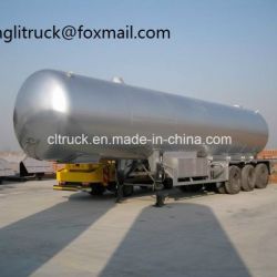 3 Axle 36 Cbm LPG Tanker Semi Trailer Chloromethane