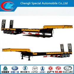 3 Axles Low Bed Semi Trailer for Sale