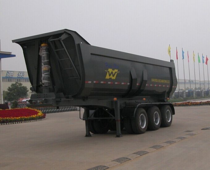 3 Axles Heavy Duty Dump Semi Trailer Tipper Trailer 