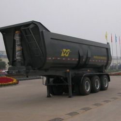 3 Axles Heavy Duty Dump Semi Trailer Tipper Trailer