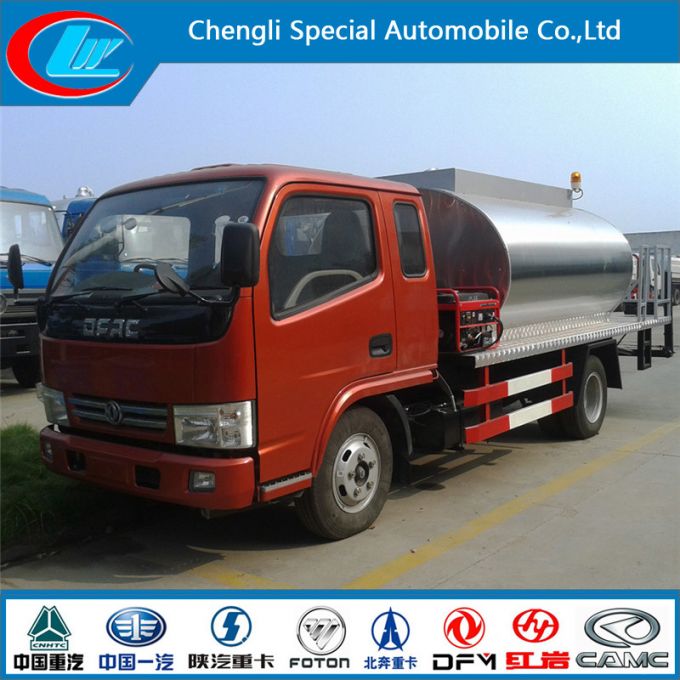 Dongfeng Small Asphalt Bitumen Distribution Tank Truck 