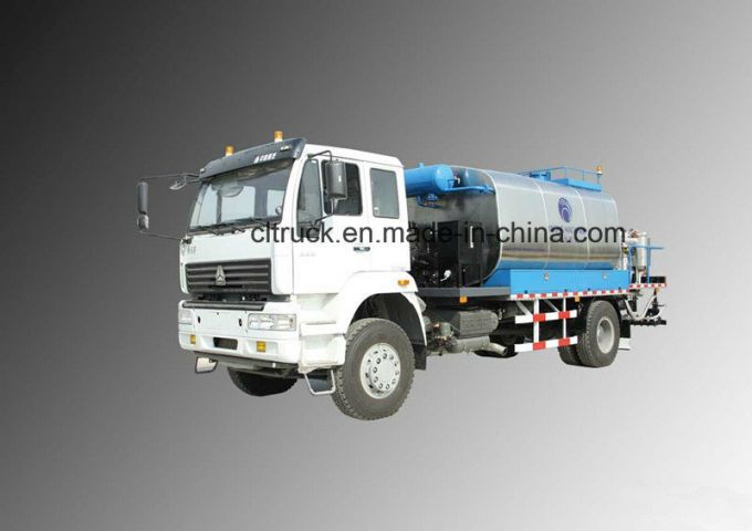8 Cbm Asphalt Distributor Truck/Road Paving Bitumen Truck 