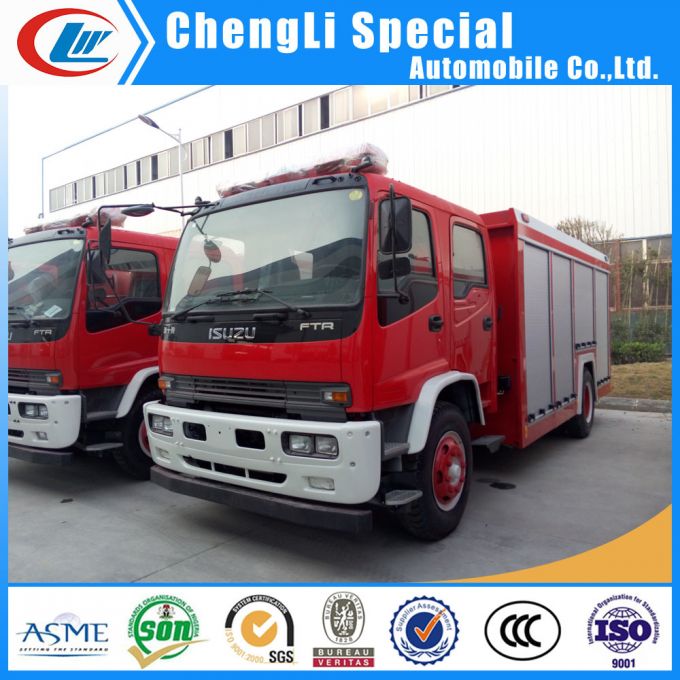 8000liters Water and Foam Isuzu Fire Fighting Truck for Sale 