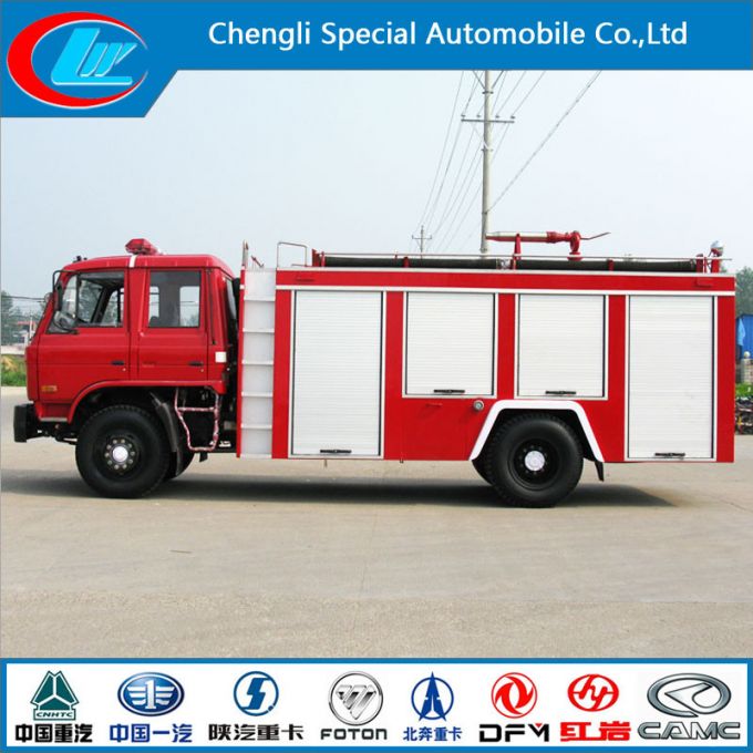 190HP Euro 3 Water Fire Fighting Truck with Good Fire Pump 