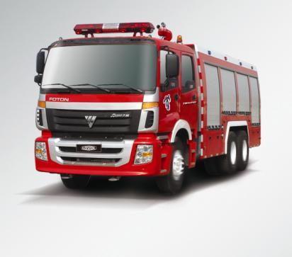 Foton 6X4 Water and Foam Fire Fighting Truck 