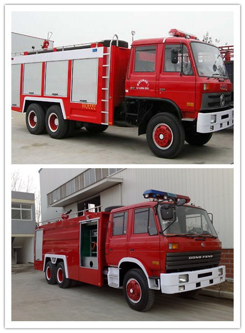 Heavy Duty Dongfeng 6*4 Water-Foam Fire Truck 