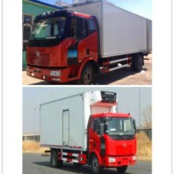 Good Performance Faw 4*2 Refrigerated Van 25cbm Truck for Sale