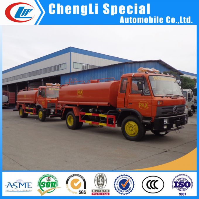 Right Hand Drive 10ton Dongfeng 6-Wheel Water Tanker Truck 