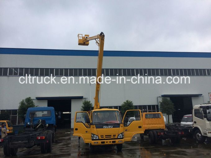 Isuzu 4*2 High Aerial Platform Working Truck for Sale Images 1
