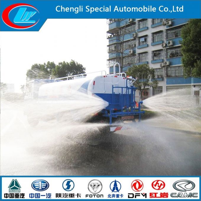 Dongfeng 15m3 Water Bowser Water Sprinker Tank Truck 