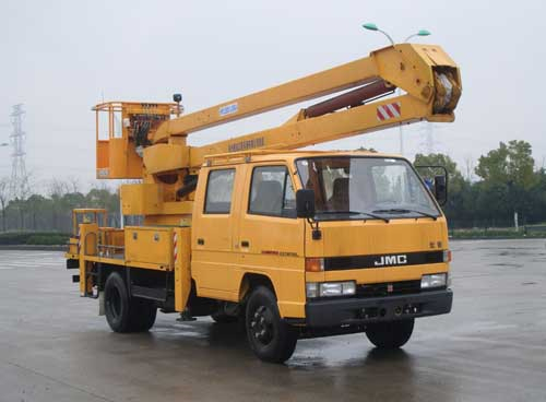 Jmc Brand 16m Aerial Work Platform Truck, High-Altitude Working Vehicle, Tail-Lift Truck, Overhead W 