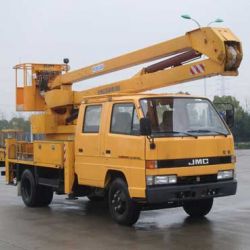 Jmc Brand 16m Aerial Work Platform Truck, High-Altitude Working Vehicle, Tail-Lift Truck, Overhead W