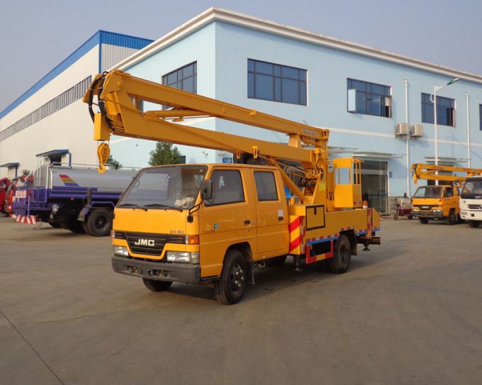 Jmc 4X2 Overhead Working Truck 6ton High-Altitude Working Platform Truck Images 1