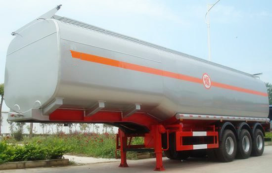 High Performance 3axle Chemical Liquid Semi Trailer, Oil Liquid Transport Trailer Images 1