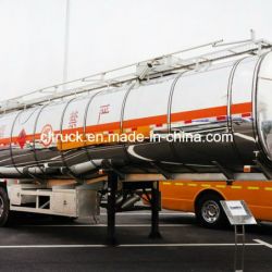 High Quality Plastic-Lined Trailer Chemical Liquid Semi Trailer