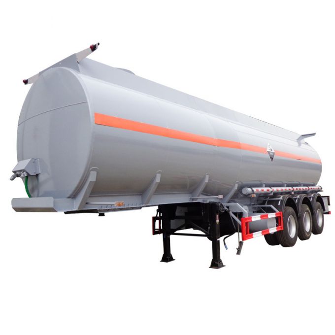 New Condition 3 Axles Chemical Liquid Transport Tanker Semi Trailer for Sale 