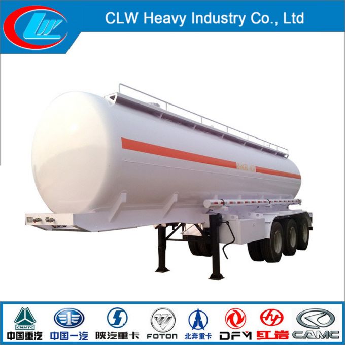 High Quality Loading 40t Sulfuric Acid Tank Trailer 