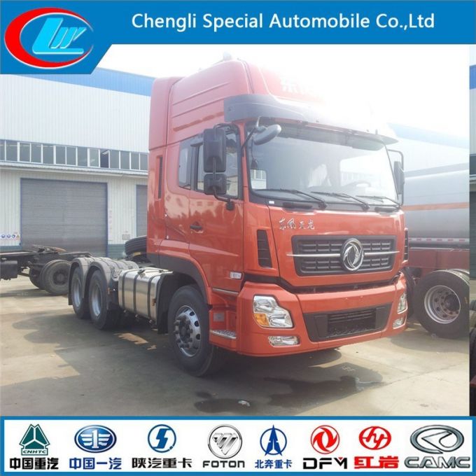 High Performance Tactor Dongfeng Tianlong 6X4 Tractor Truck 