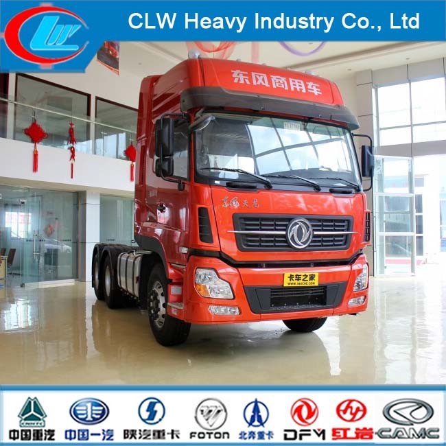Heavy Duty Dongfeng 6X2 Tractor Truck, Tractor Head, Prime Mover Images 1