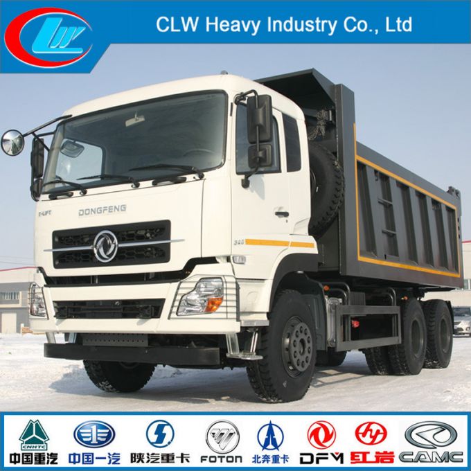 New Products 2018 Popular Dongfeng 6X4 Dump Truck in Stock for Sale Images 1