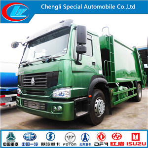 4X2 Compress Garbage Truck with Low Price 