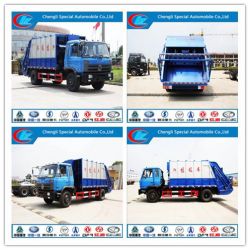 Heavy Duty 4X2 13cbm 14cbm Waste Collector Truck Dongfeng Compressed Garbage Truck