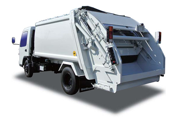 Dongfeng 4X2 8cbm 10cbm Compactor Garbage Truck Images 1