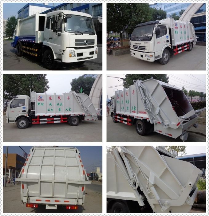 Dongfeng Compression Garbage Truck Garbage Compactor Truck 
