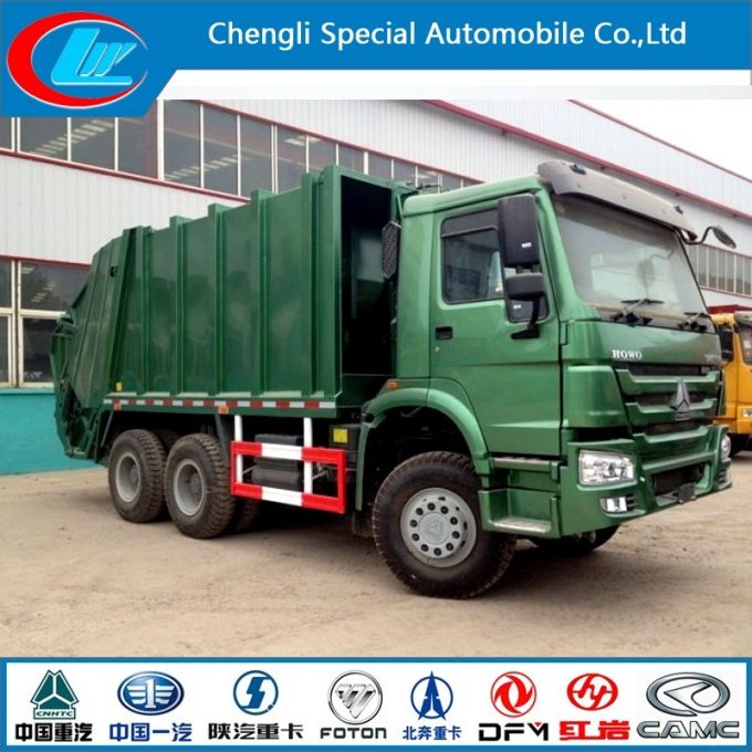 HOWO Garbage Truck 6X4 Rubbish Truck 