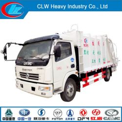 4X2 8cbm Dongfeng Compressed Garbage Truck