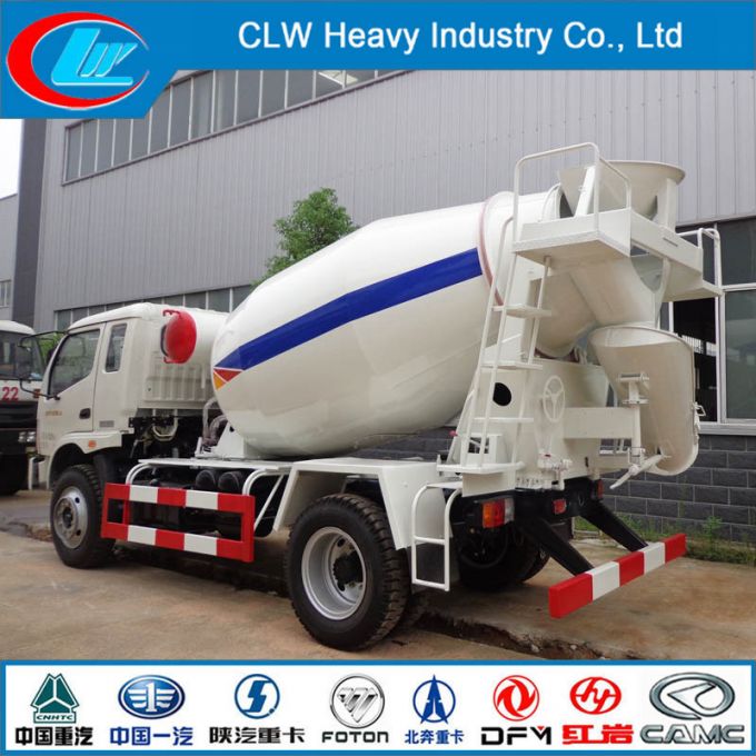 Foton 4X2 Small Concrete Mixer Truck 