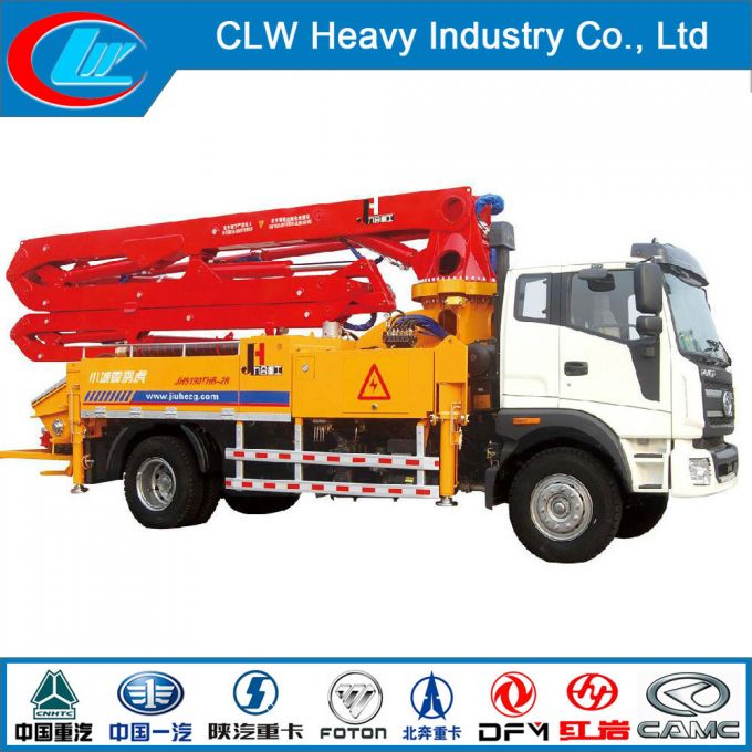 High Quality 52m Truck Mounted Concrete Hydraulic Pump 