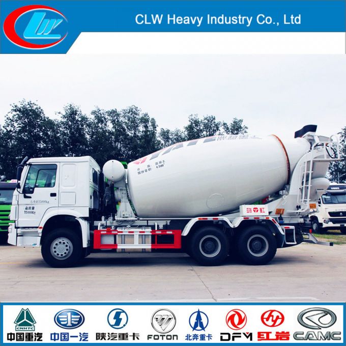 Sinotruk HOWO 10 Wheel 5cbm 10cbm Concrete Mixer Truck 