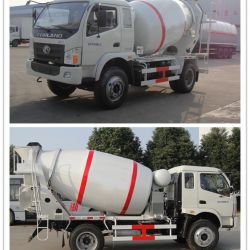 Foton 4X2 Small Concrete Mixer Truck Cement Mixer