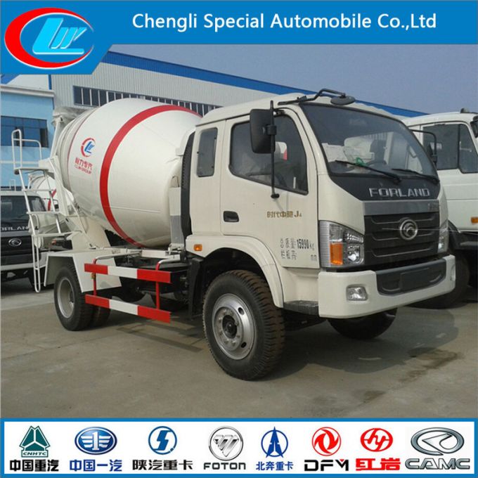 6cbm 8cbm 10cbm Cement Mixer Truck, 4X2 Foton Concrete Mixer Truck 