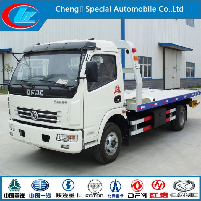 Dongfeng 4X2 Towing Capacity 6ton Road Wrecker for Hot Sale 