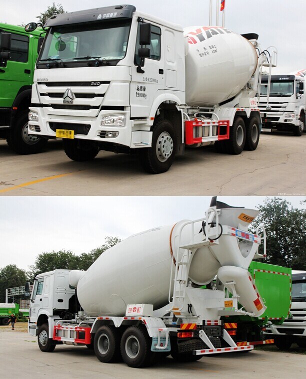 HOWO 6X4 Concrete Mixer Truck Cement Tank Truck 