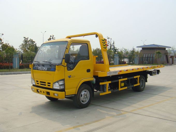 Isuzu 4X2 Towing Weight 7ton Road Platform Wrecker Trucks 