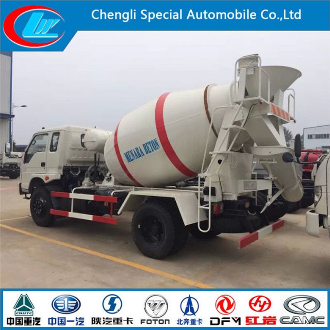 Foton 4X2 Volume 5cbm Concrete Mixer Trucks for Sale 